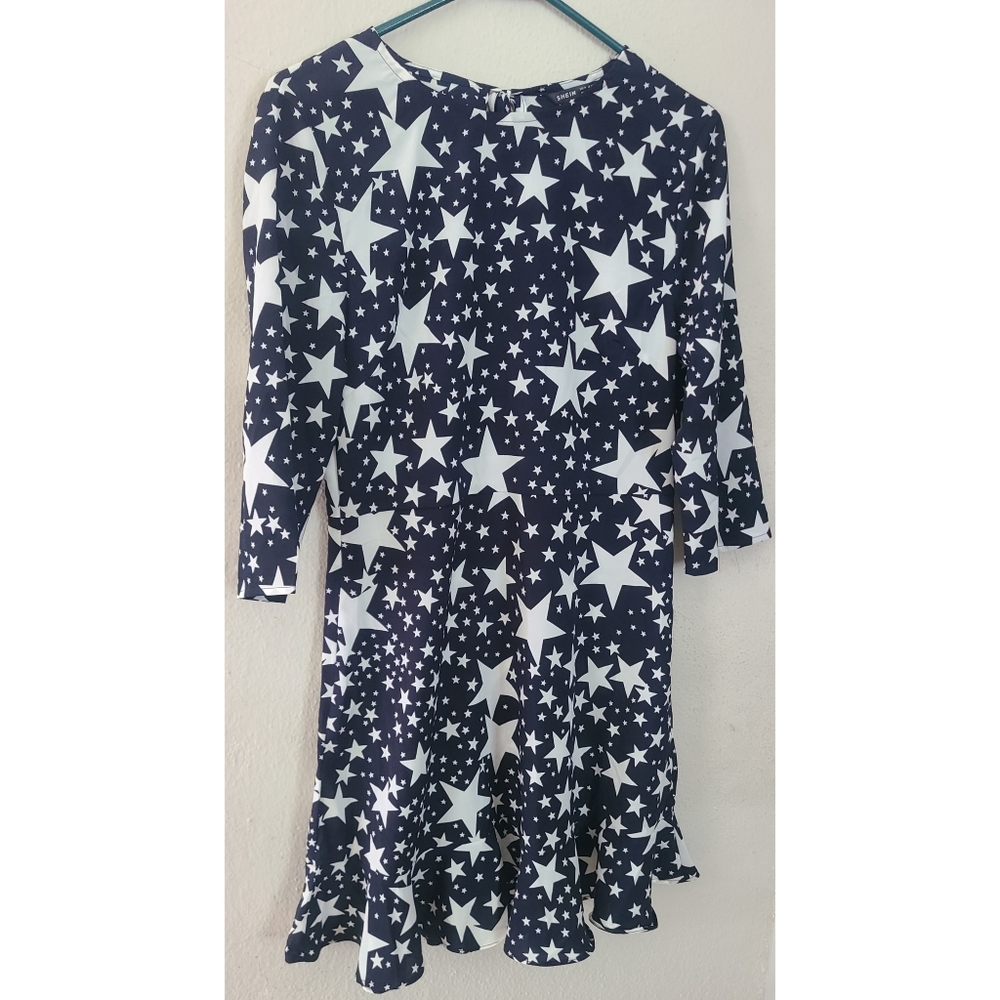 SHEIN Dress Color Black Size: M